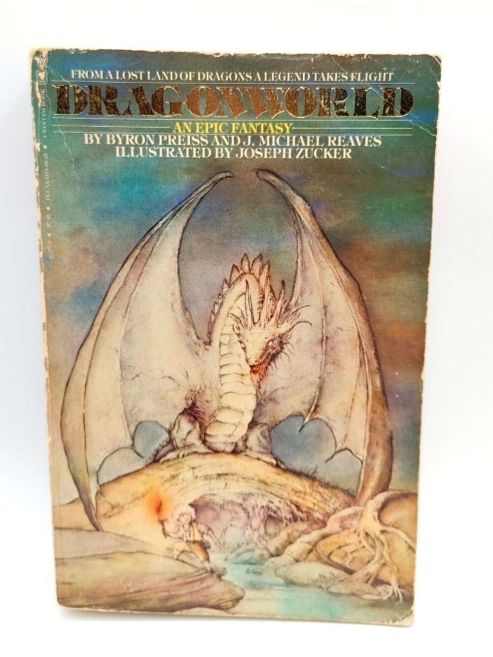 Dragonworld Byron Preiss and Michael Reaves Illustrated Bantam PB 1979